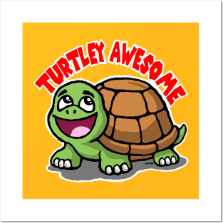Turtley Awesome Posters and Art